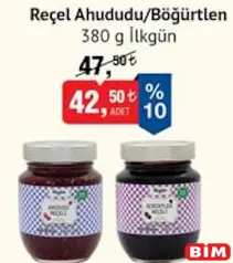 İLKGÜN REÇEL AHUDUDU/BÖĞÜRTLEN 380 G